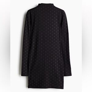 ‼️SALE‼️H&M rhinestone embellished Long Sleeve Dress (m)
